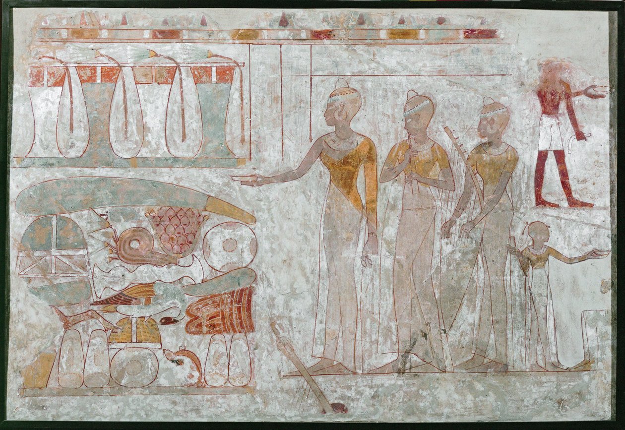 Musikalische Szene von Erich Lessing