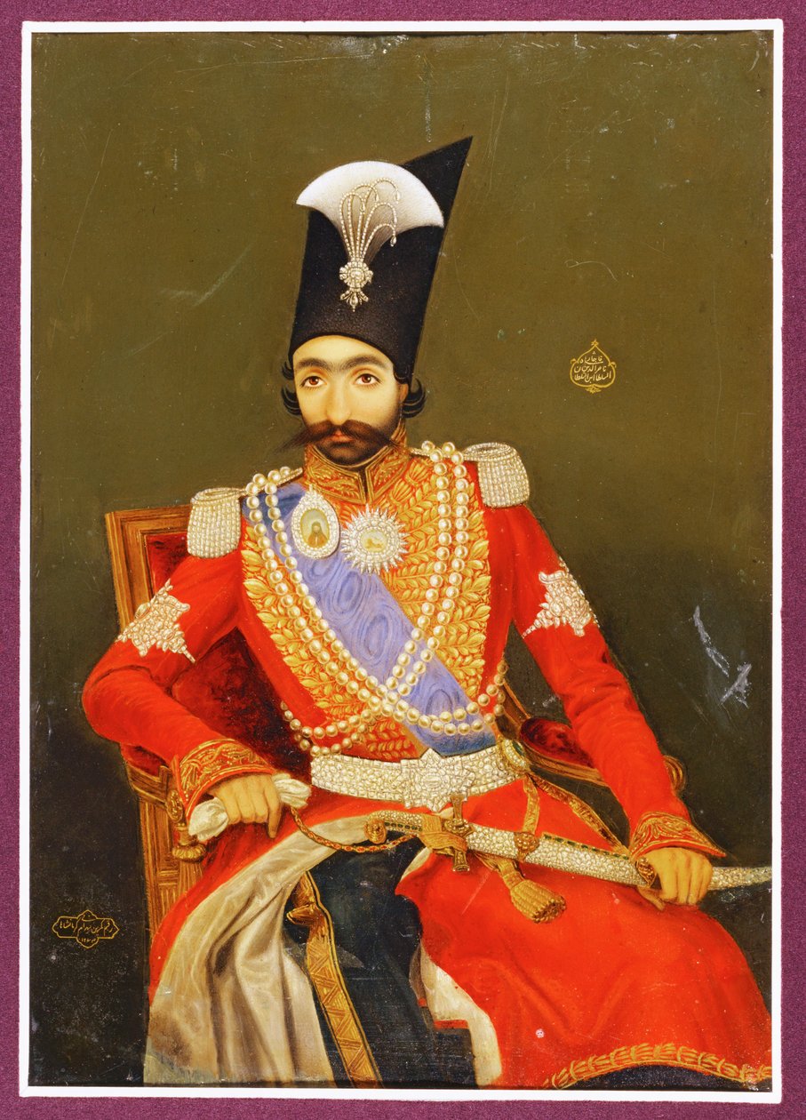Naser al-Din Schah, Kadschar-König von Persien von Erich Lessing