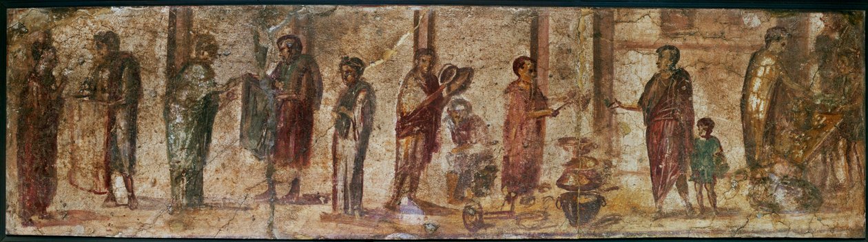 Menschen in der Stadt, Straßenszene von Erich Lessing