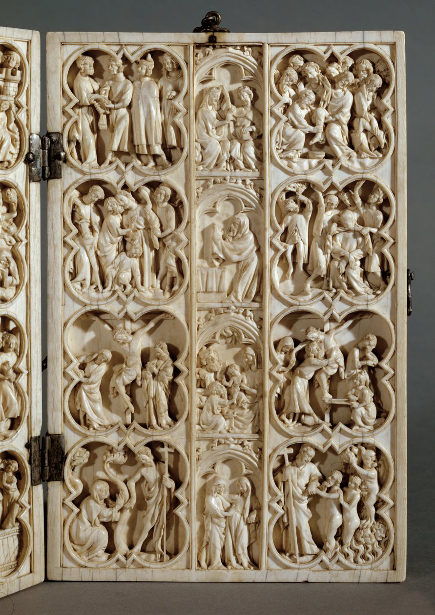 Szenen aus der Passion Christi und dem Leben der Heiligen Maria von Erich Lessing