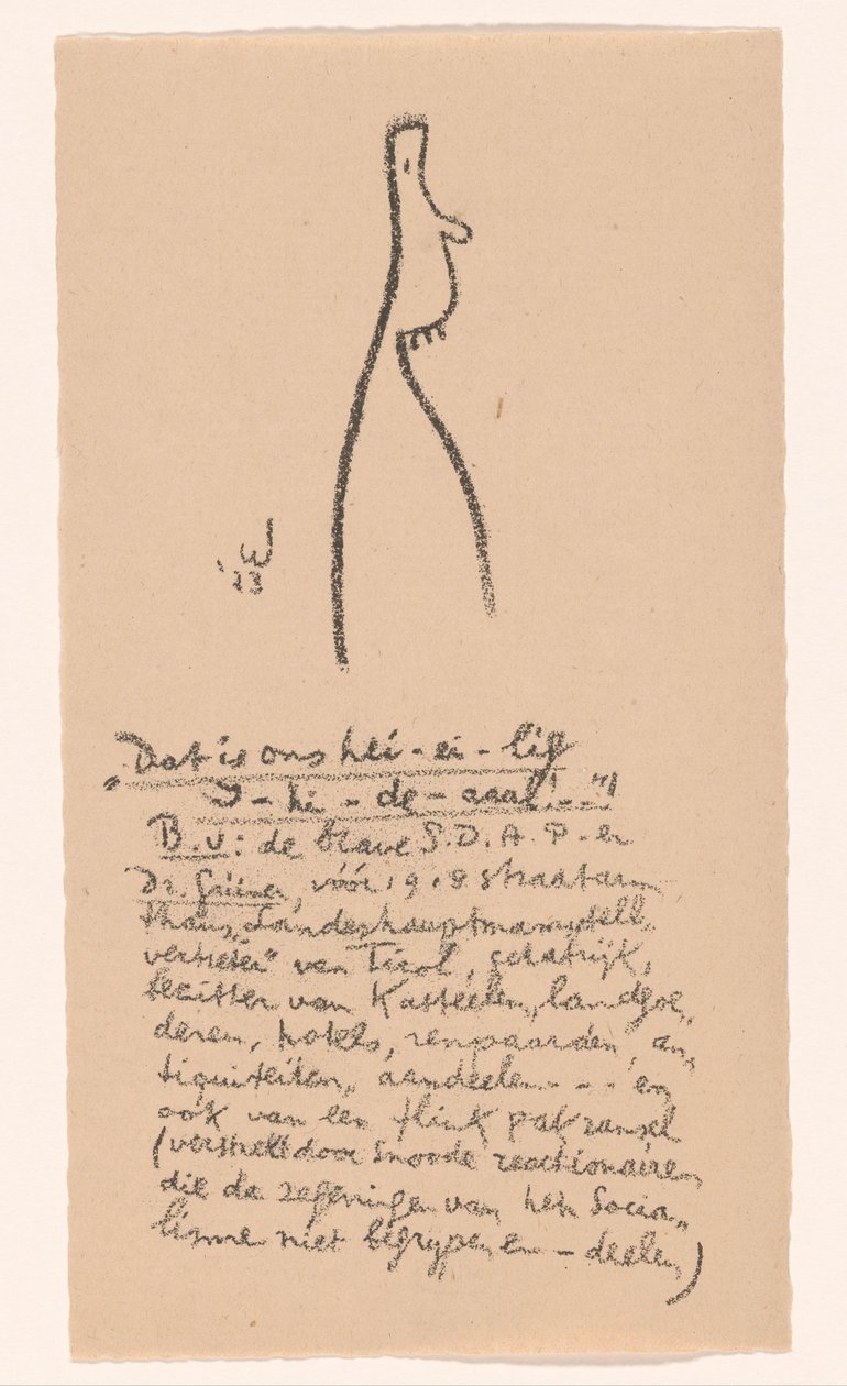 Karikaturfigur von Erich Wichmann
