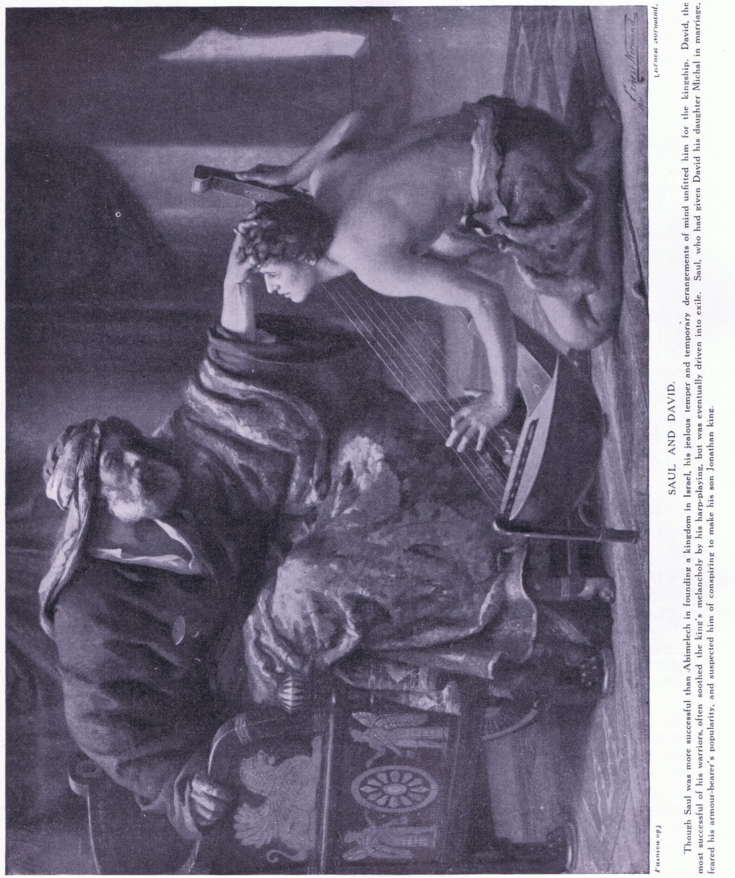 Saul und David von Ernest Normand