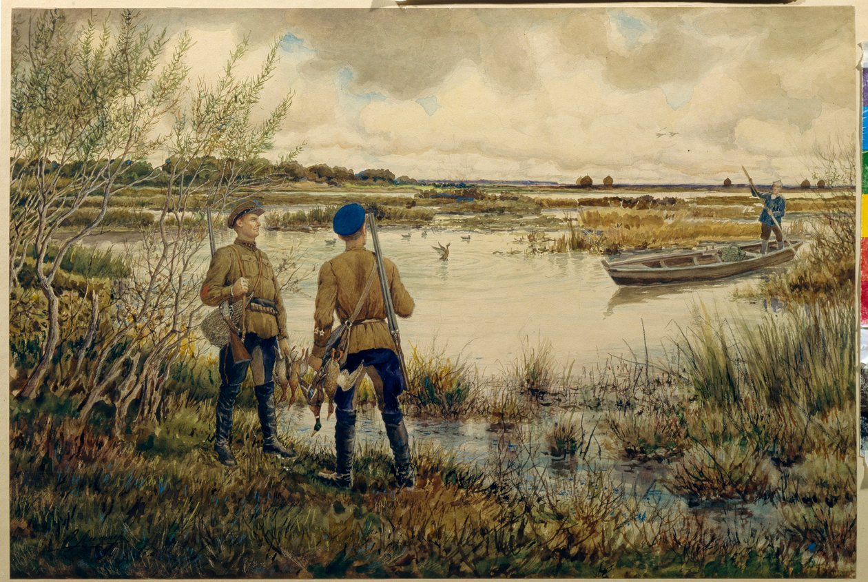 Rückkehr von der Jagd von Ernest Ernestovich Lissner