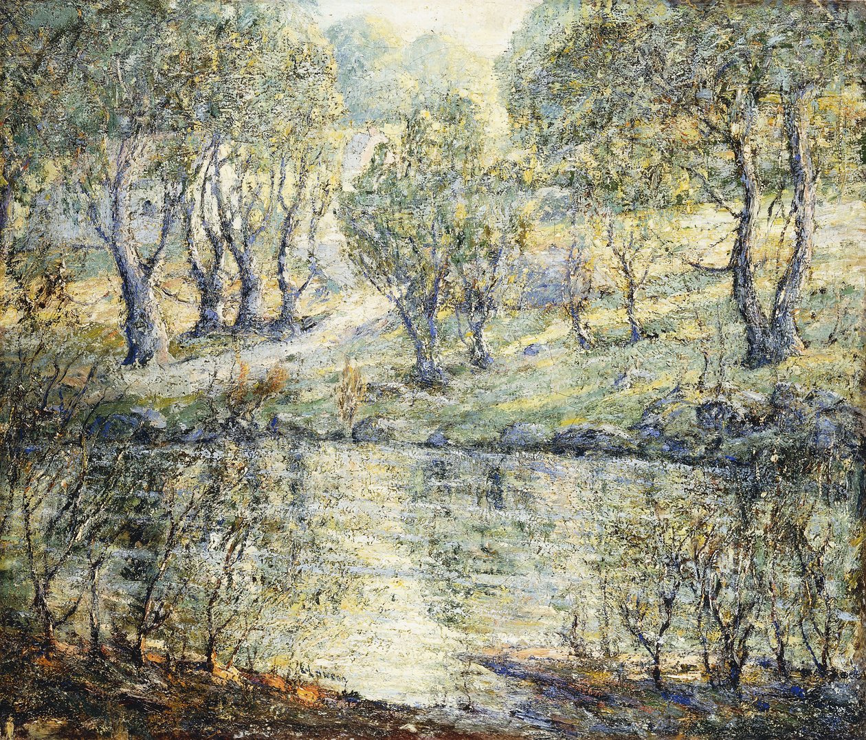 Pfad zum Fluss von Ernest Lawson