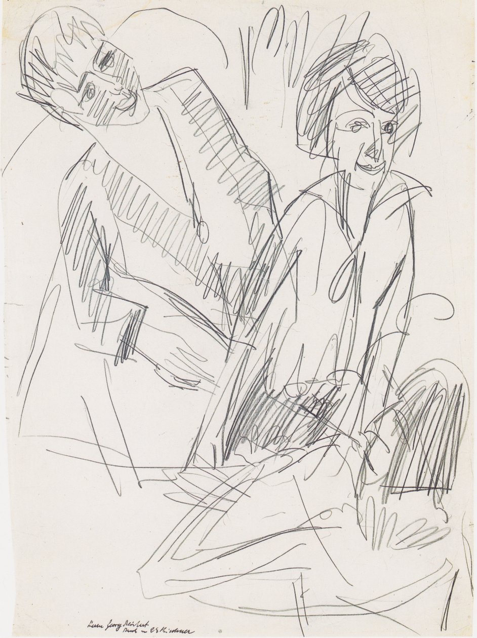 Drei Frauen von Ernst Ludwig Kirchner