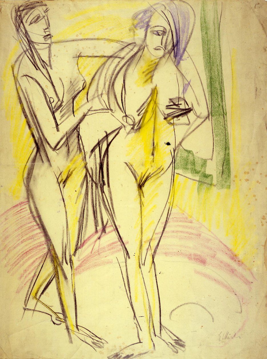 Nach dem Bade von Ernst Ludwig Kirchner