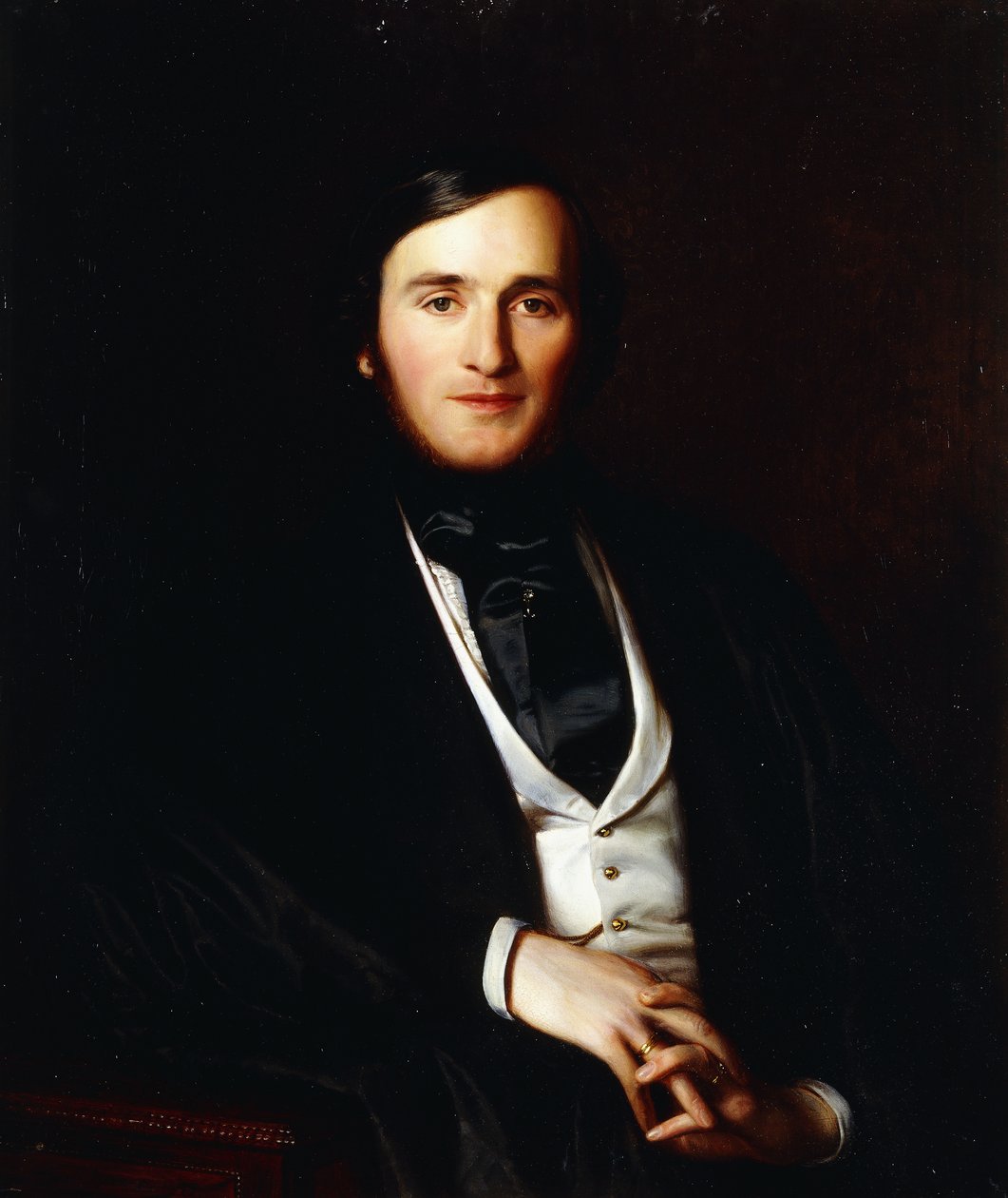 Porträt des Komponisten Richard Wagner von Ernst August Becker
