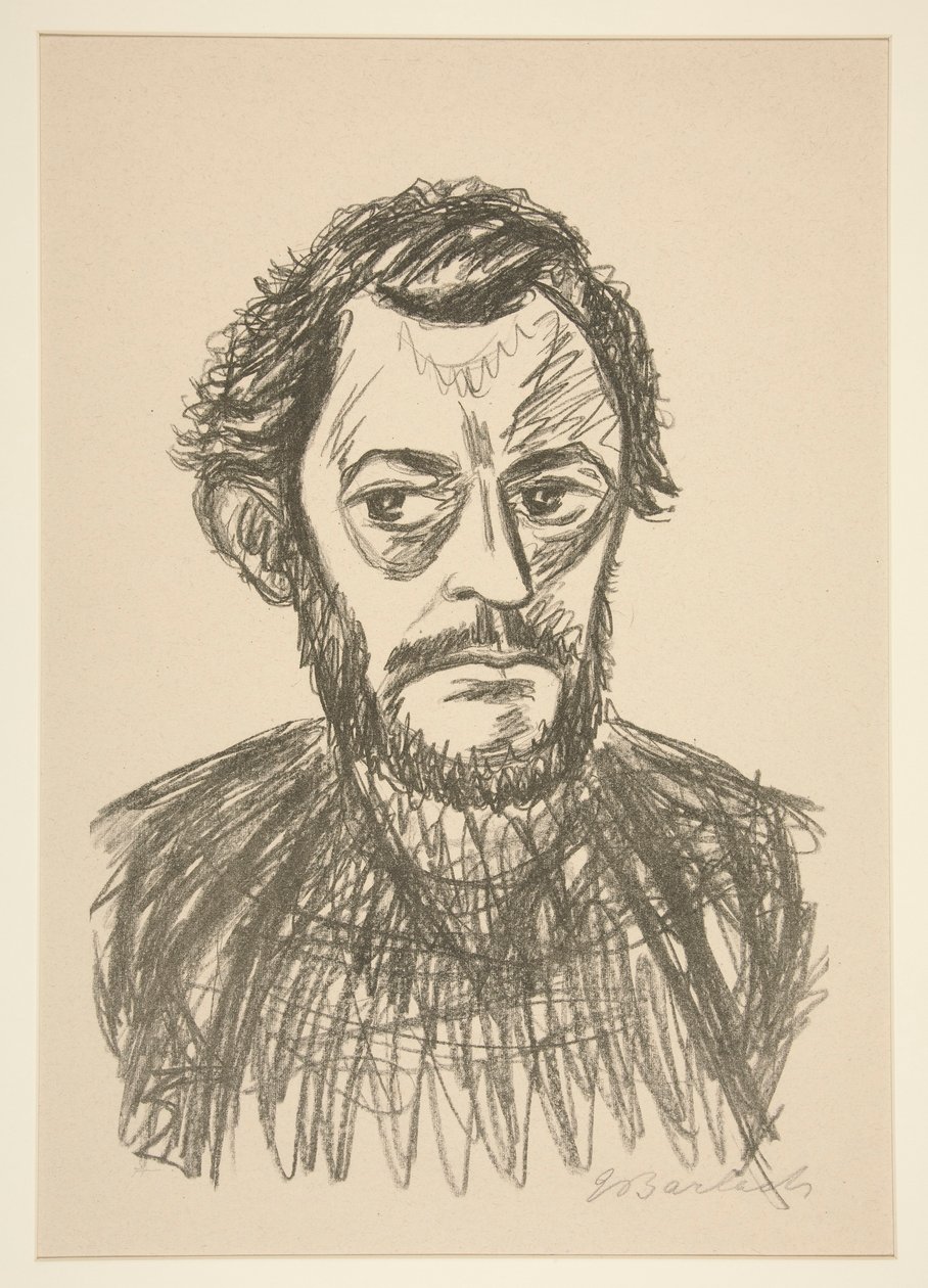 Selbstbildnis III von Ernst Barlach