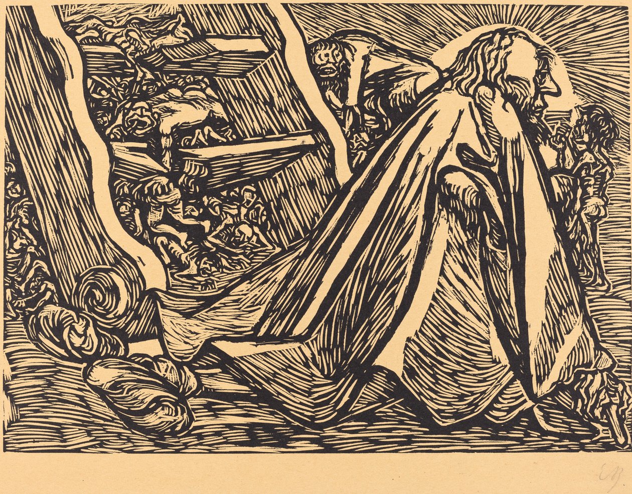Der göttliche Bettler, 1921 von Ernst Barlach