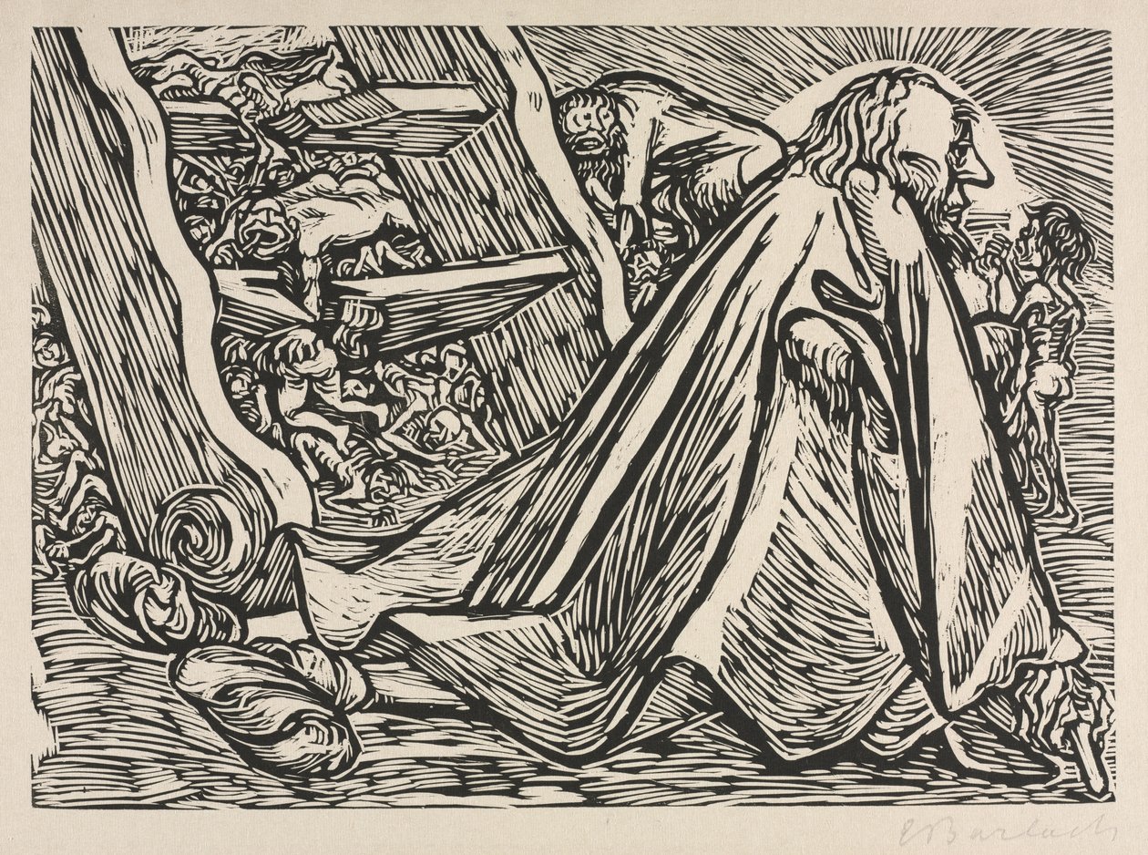 Die Verwandlungen Gottes: Der göttliche Bettler von Ernst Barlach