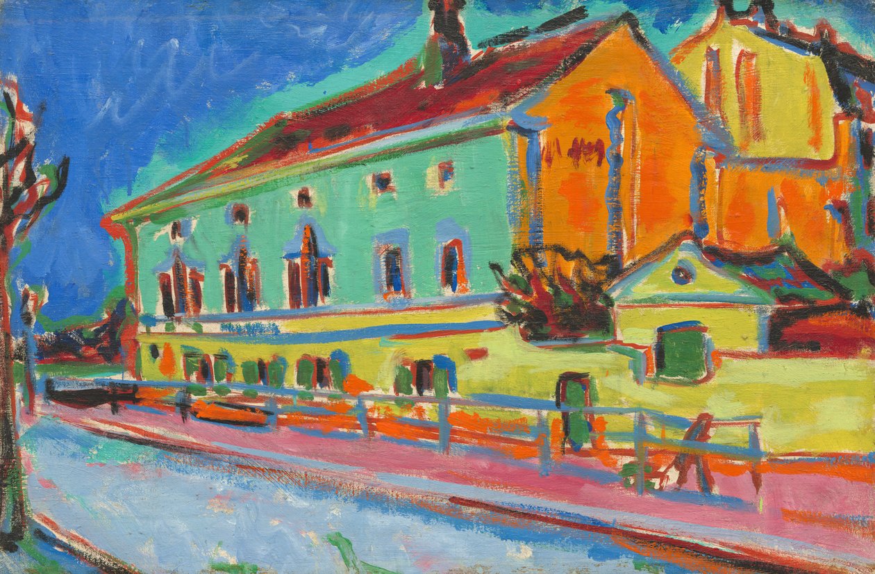 Tanzsaal Bellevue [Vorderseite], 1909-1910 von Ernst Ludwig Kirchner