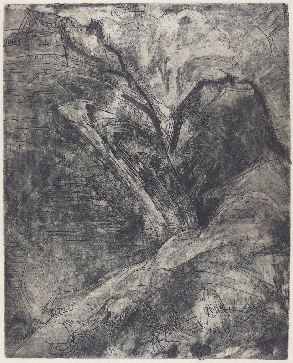 Berge, 1920 von Ernst Ludwig Kirchner