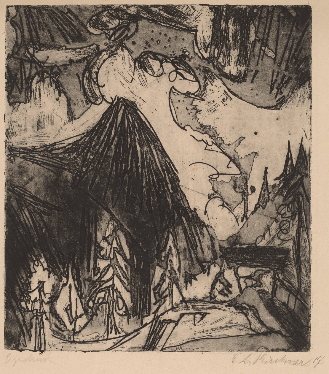 Der Seehorn, 1919 von Ernst Ludwig Kirchner