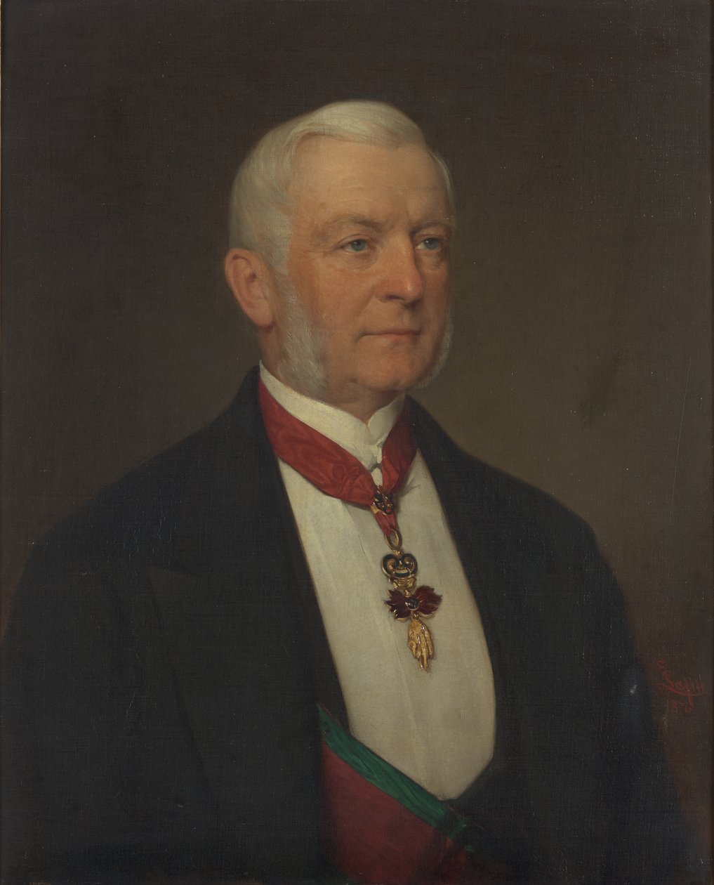 Der Politiker Karl Wilhelm Philipp Fürst Auersperg von Ernst Lafite