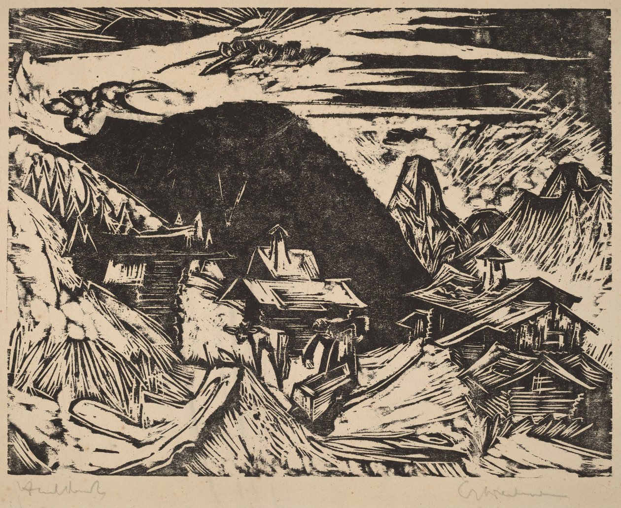 Almweide von Ernst Ludwig Kirchner
