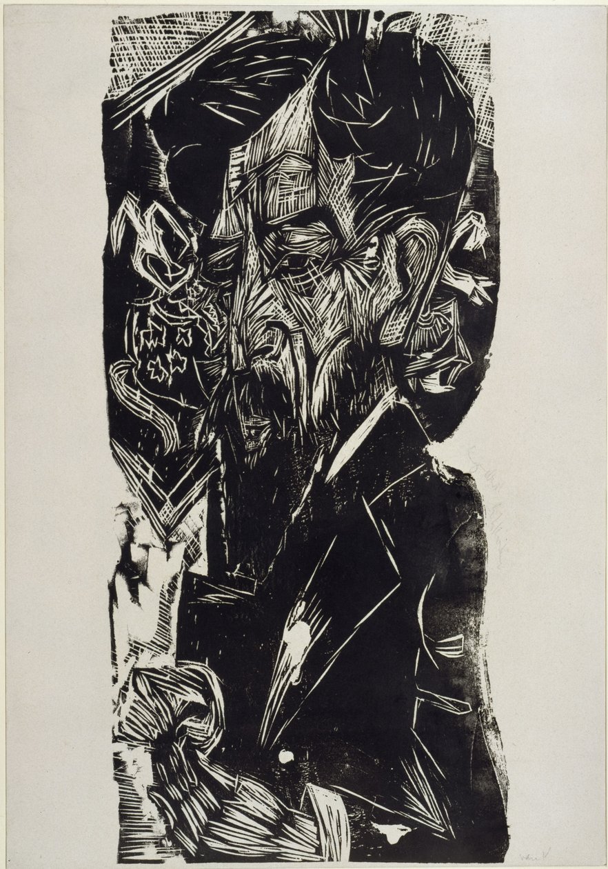 Bildnis Van Vloten von Ernst Ludwig Kirchner