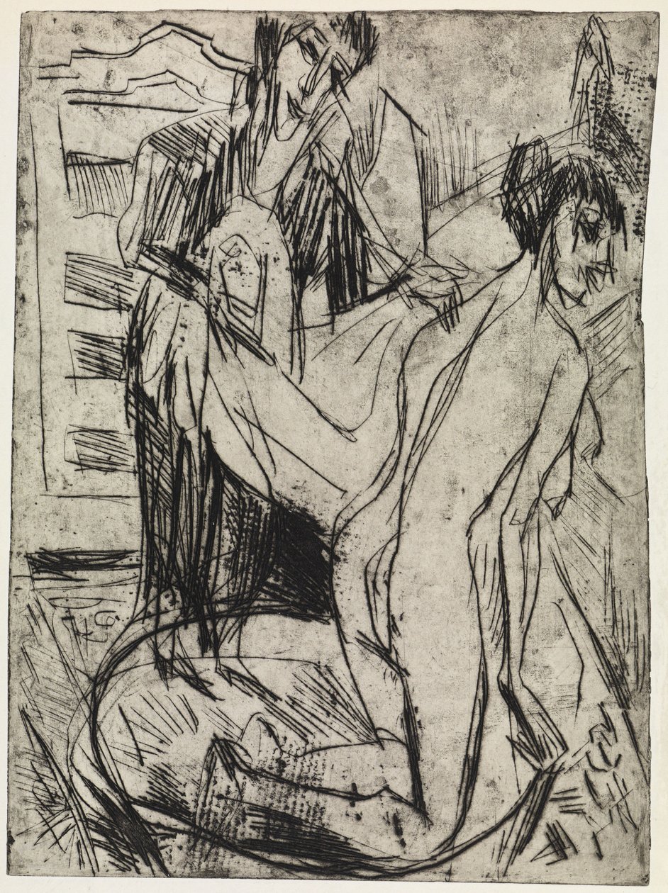 Drei Figuren von Ernst Ludwig Kirchner
