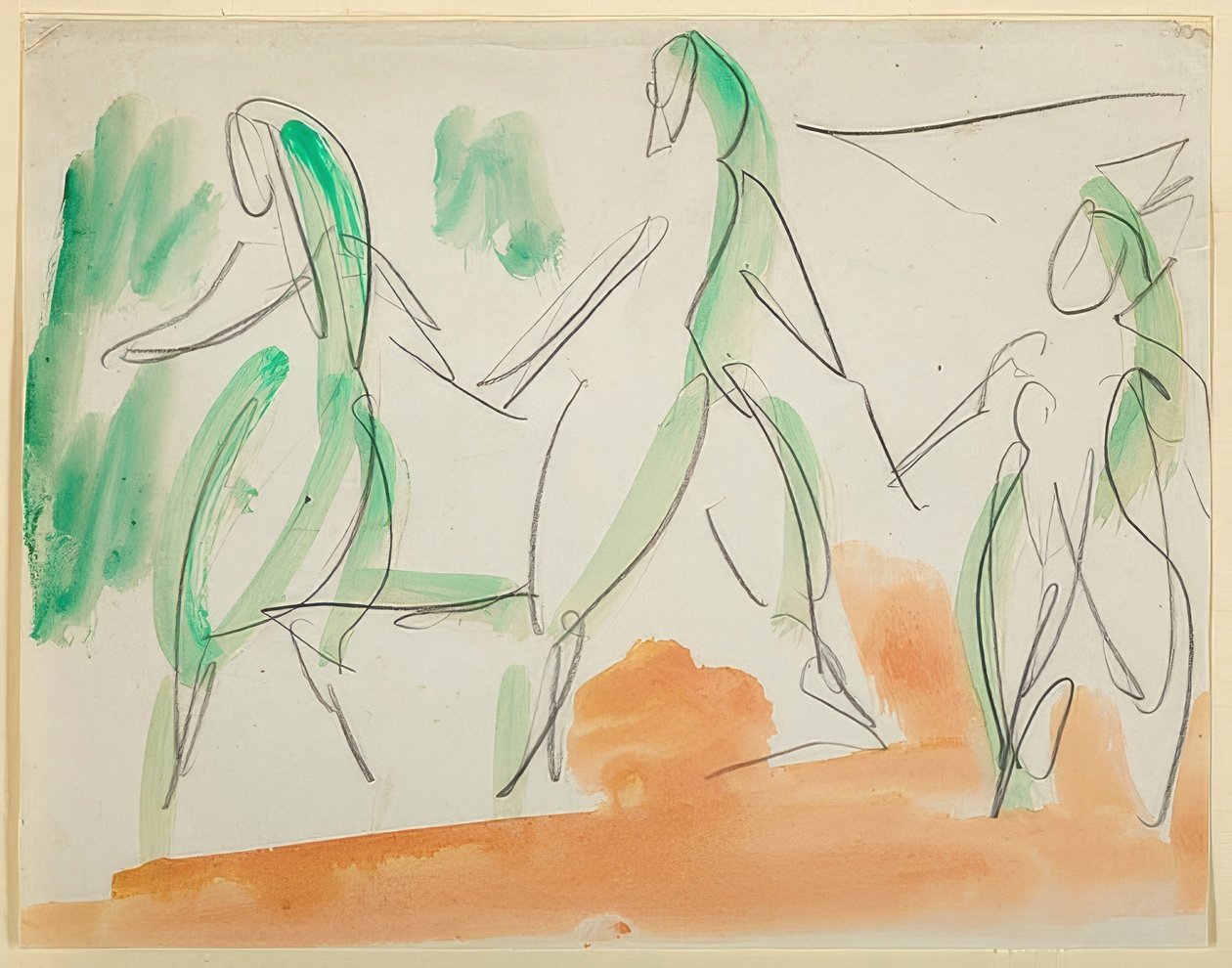 Drei Tänzerinnen von Ernst Ludwig Kirchner