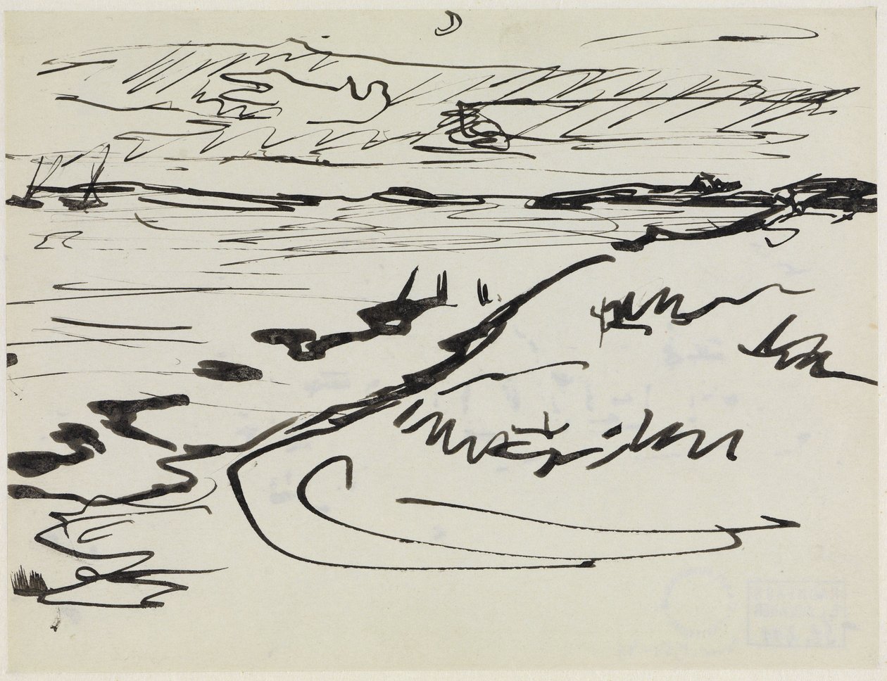 Fehmarn-Küste von Ernst Ludwig Kirchner