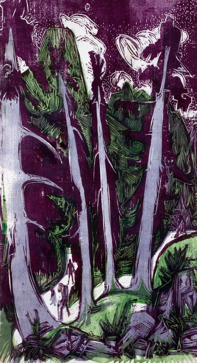 Tannen von Ernst Ludwig Kirchner