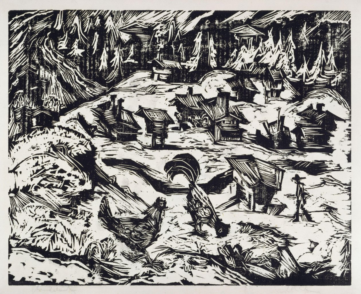 Frauenkirche von Ernst Ludwig Kirchner