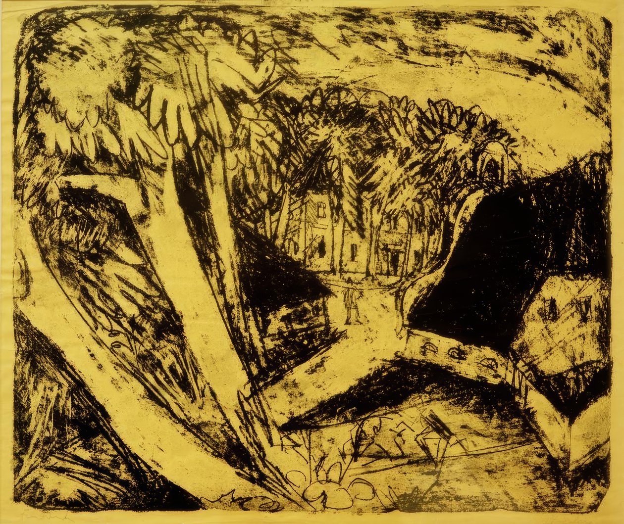 Gut Staberhof von Ernst Ludwig Kirchner