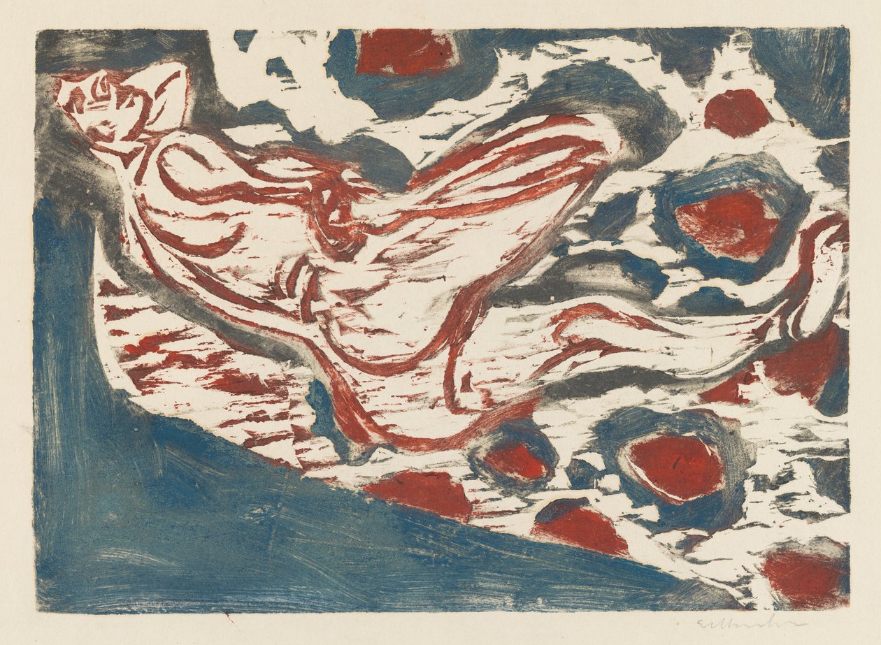 Liegender Akt von Ernst Ludwig Kirchner