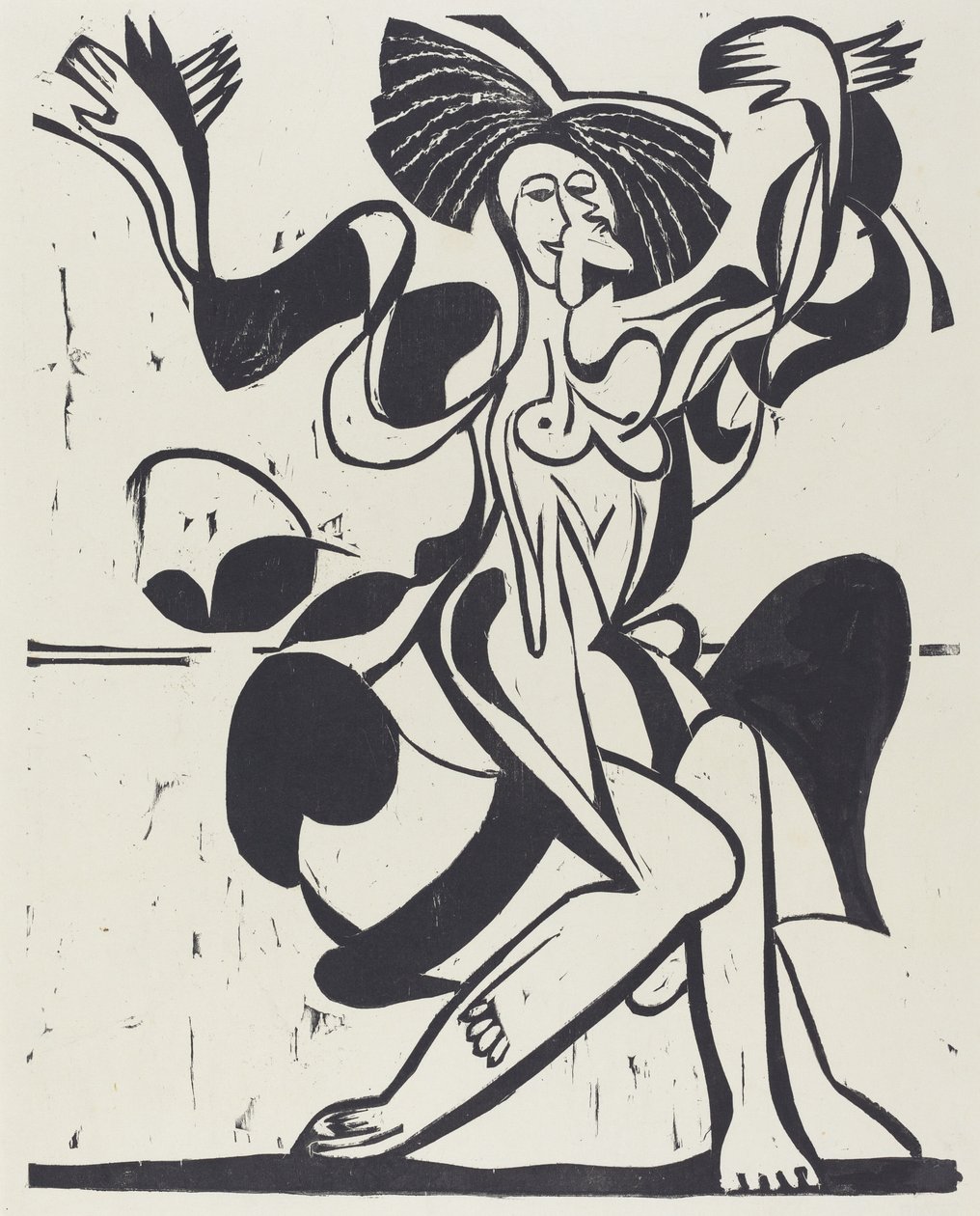 Mary Wigmans Tanz von Ernst Ludwig Kirchner