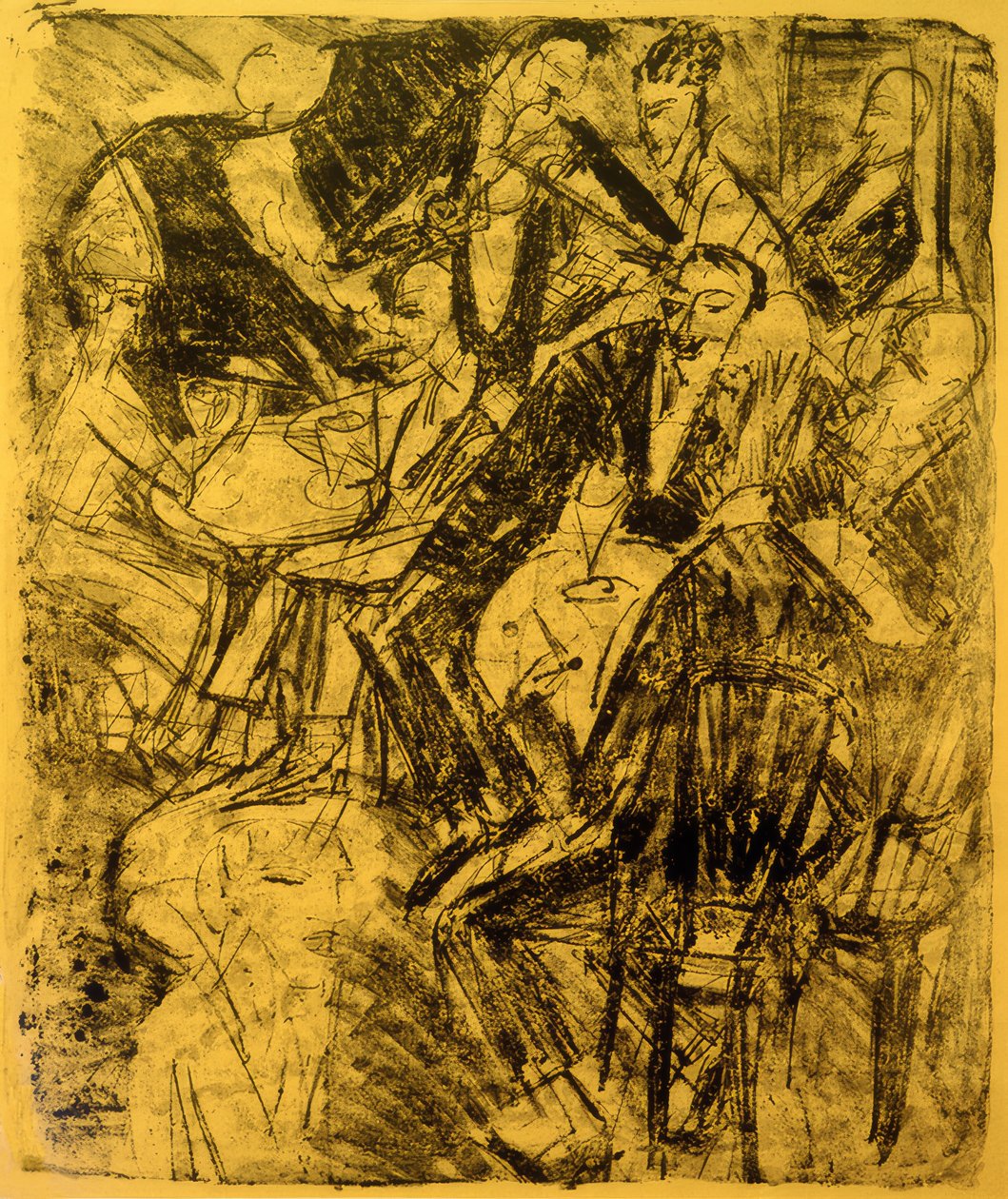 Musikrestaurant von Ernst Ludwig Kirchner