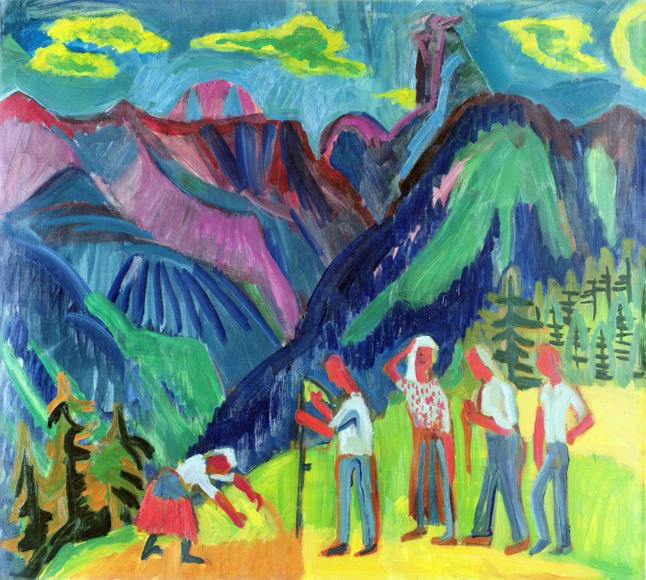 Unbekanntes Bild von Ernst Ludwig Kirchner