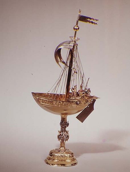 Nef, ca. 1610 von Esaias Zur Linden