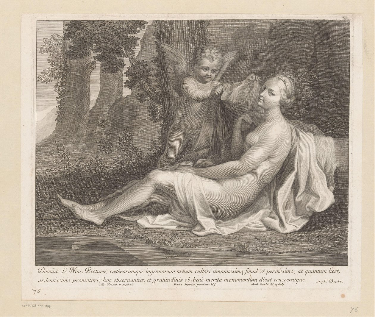Venus und Amor von Etienne Baudet