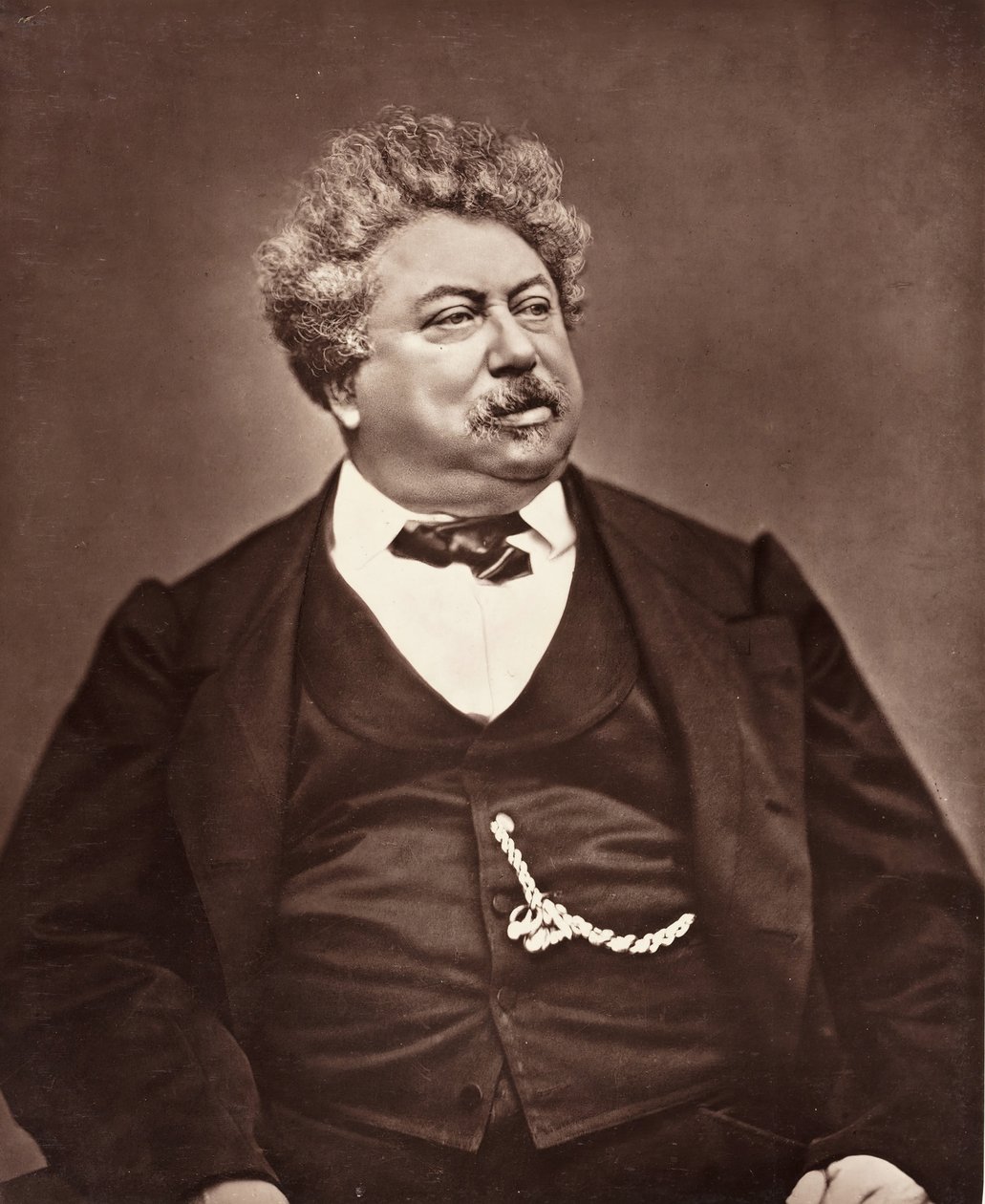 Alexandre Dumas französischer Romanautor und Dramatiker, 1802-1870, ca. 1876 von Etienne Carjat