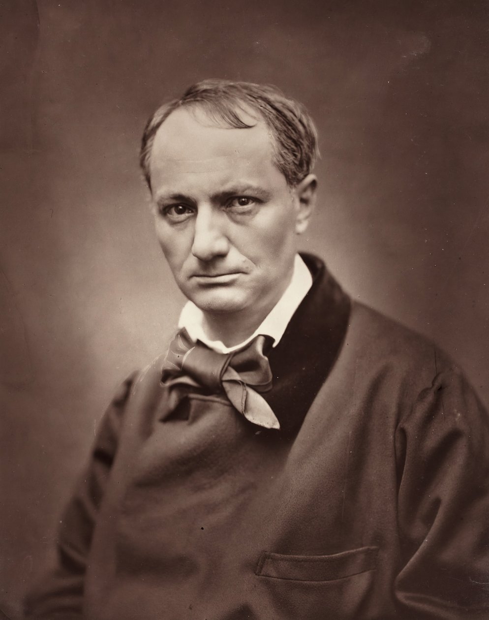 Charles Baudelaire, französischer Dichter, Kritiker und Schriftsteller, 1821-1867, ca. 1863 von Etienne Carjat