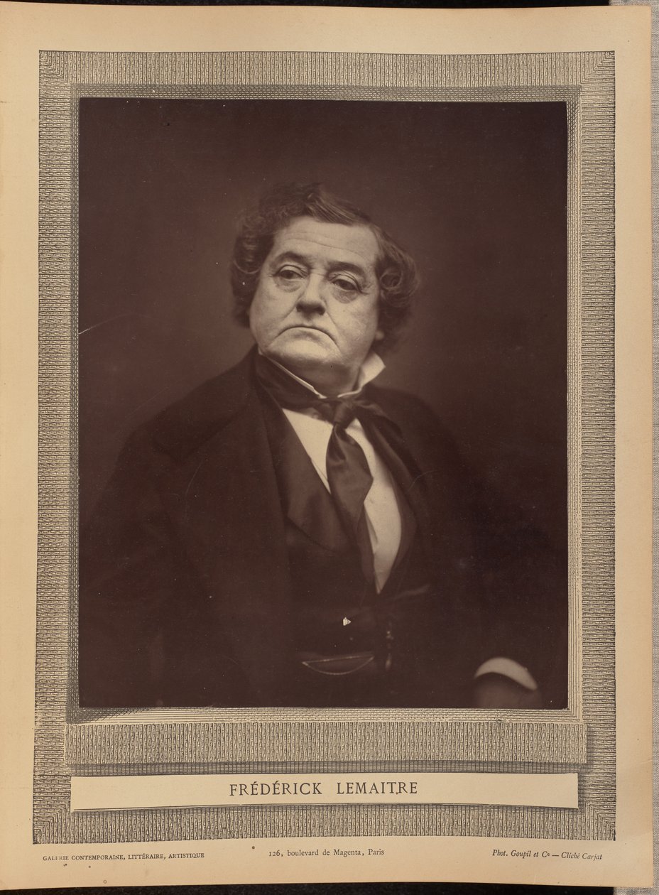Frédérick Lemaitre von Etienne Carjat