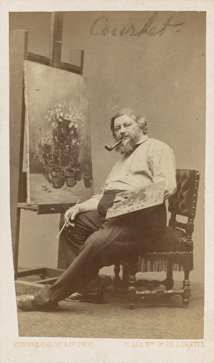 Gustave Courbet von Etienne Carjat