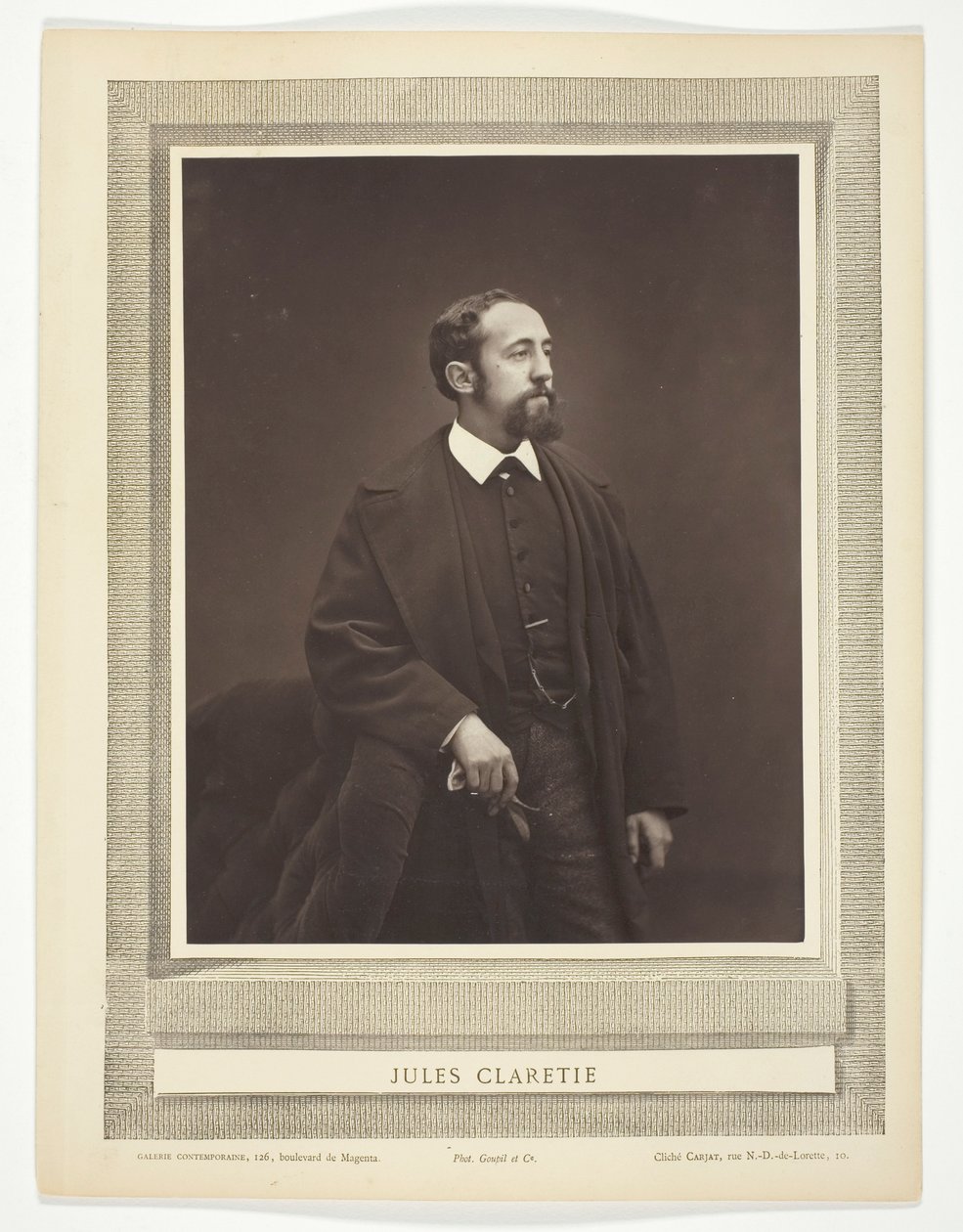 Jules Claretie von Etienne Carjat