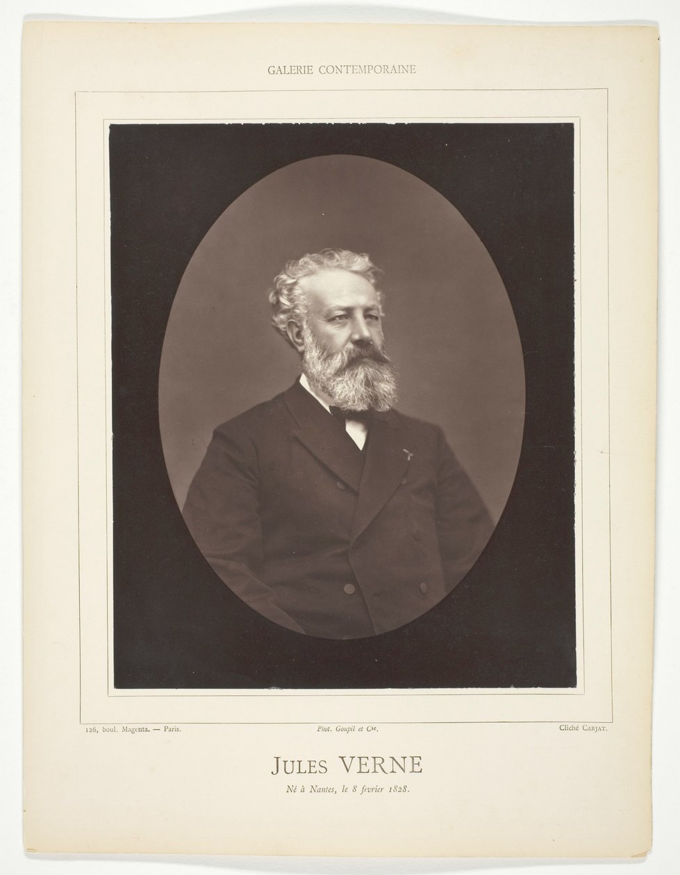 Jules Verne von Etienne Carjat