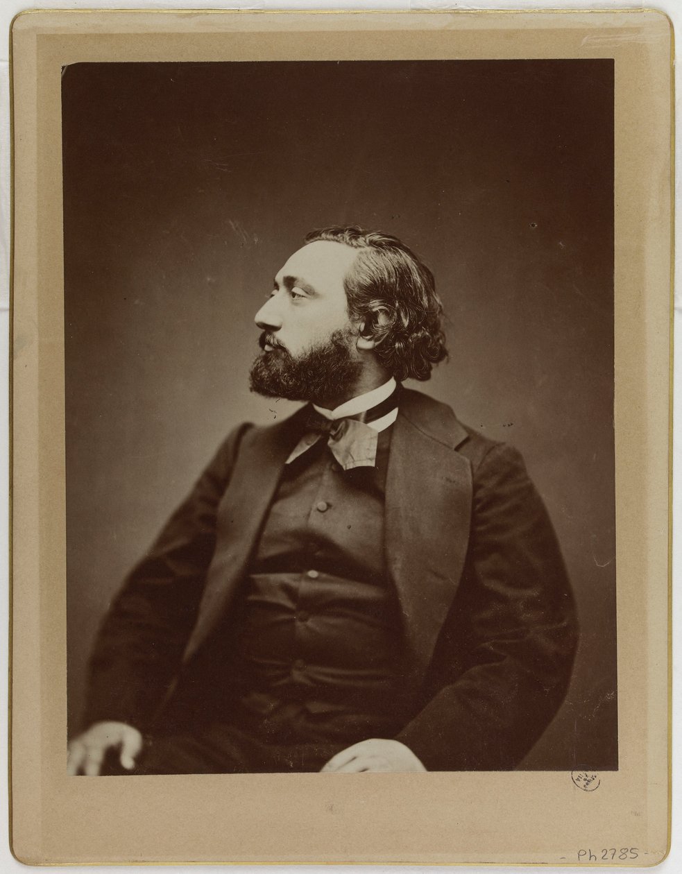 Léon Gambetta (1838-1882), Anwalt und Politiker von Etienne Carjat