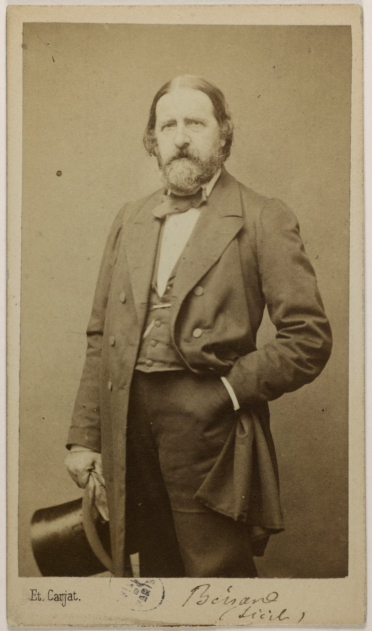 Porträt von Benard, T.N., (Journalist) von Etienne Carjat