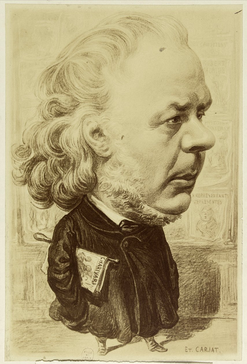 Porträt von Daumier von Etienne Carjat