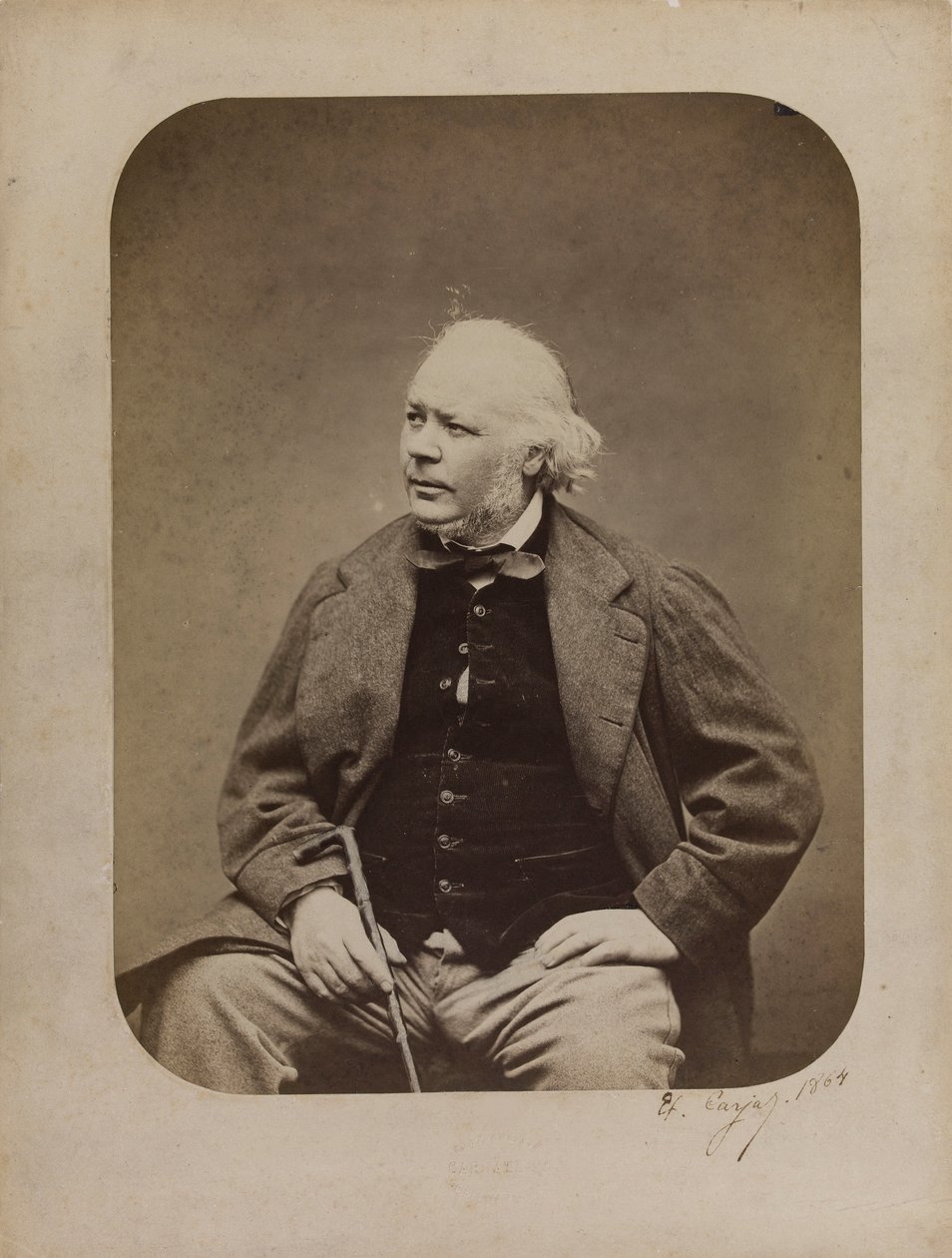 Porträt von Honoré Daumier von Etienne Carjat