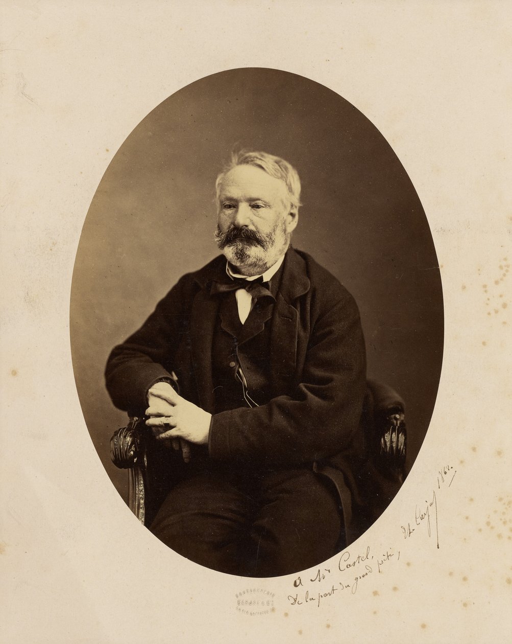Porträt von Victor Hugo von Etienne Carjat
