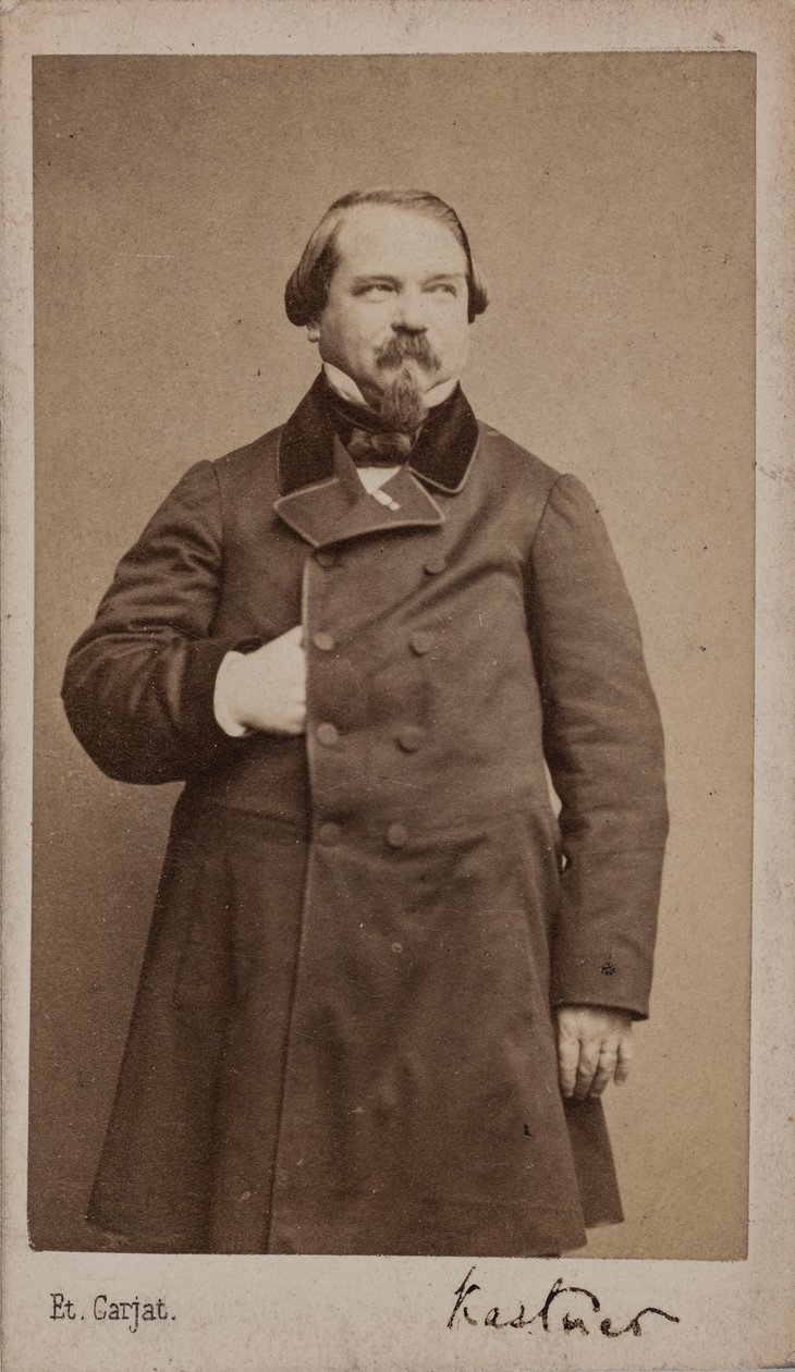 Porträt des Komponisten Jean-Georges Kastner 1810-1867, 1867 von Etienne Carjat