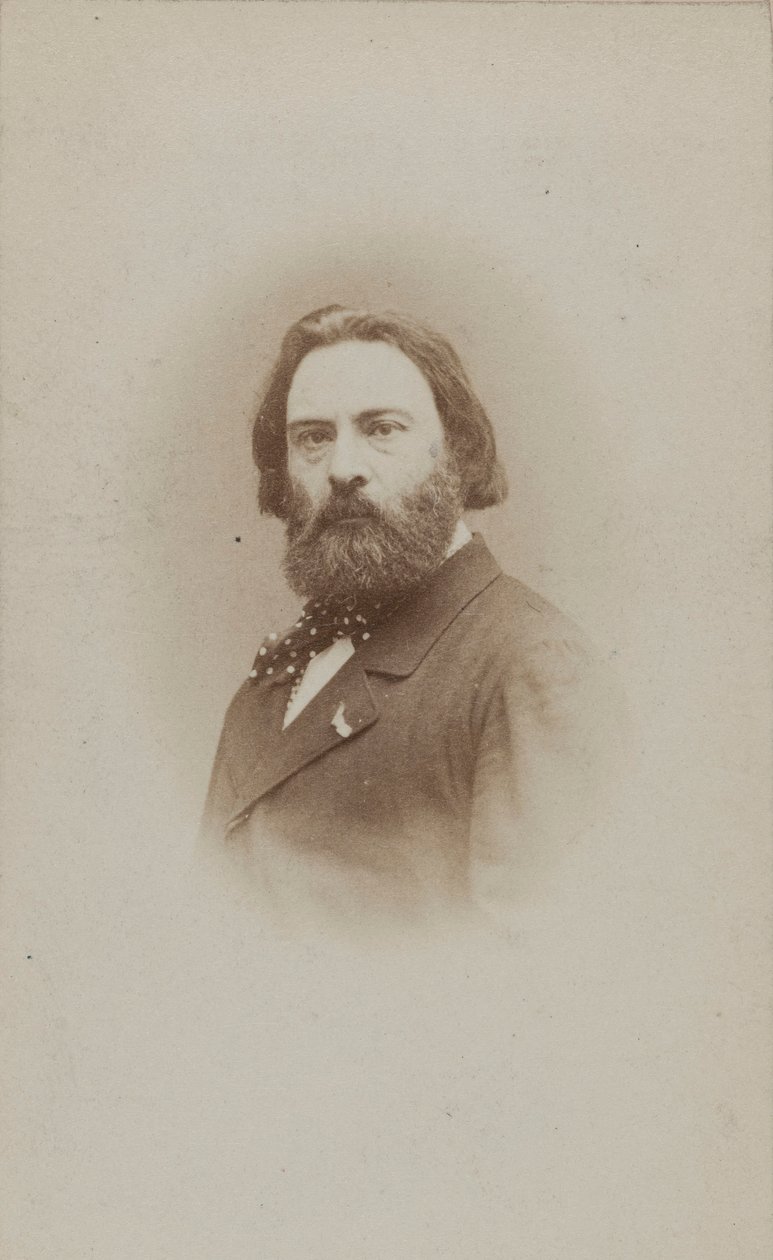 Porträt des Pianisten und Komponisten Émile Prudent 1817-1863, ca. 1860 von Etienne Carjat