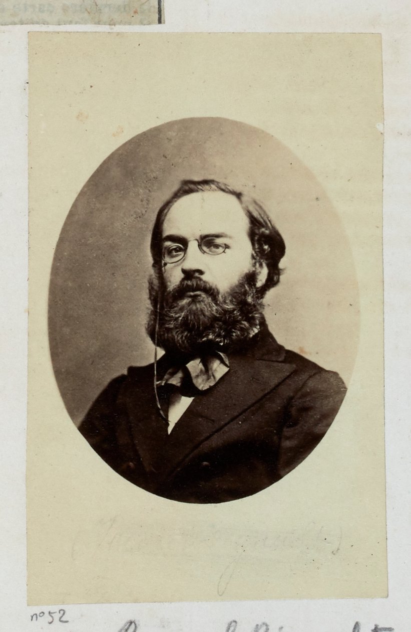 Rigault Raoul Adolf Georges (1846-1871). Journalist und Politiker, er wird zum Polizeipräfekten ernannt (20. März 1871), zur Kommission für allgemeine Sicherheit (29. März 1871). In dieser Funktion nimmt er sich die Macht, indem er seine Gegner unterdrückt von Etienne Carjat