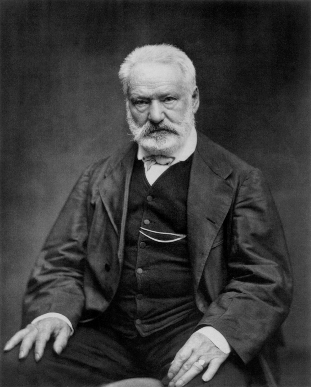 Victor Hugo französischer Dichter und Romanautor hier im Jahr 1876 von Etienne Carjat