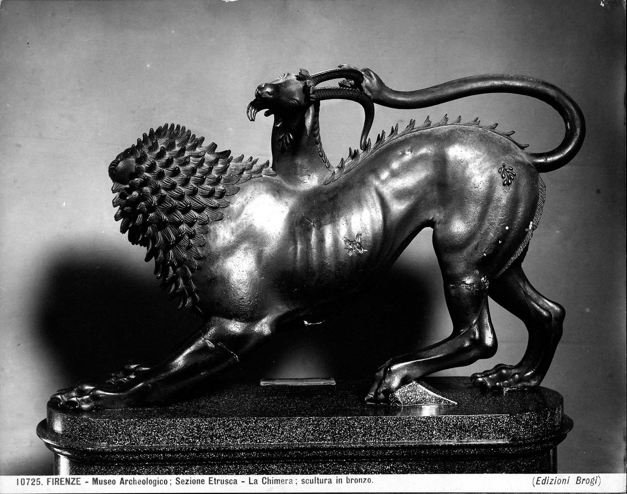 Der verwundete Chimära von Bellerophon von Etruscan Etruscan