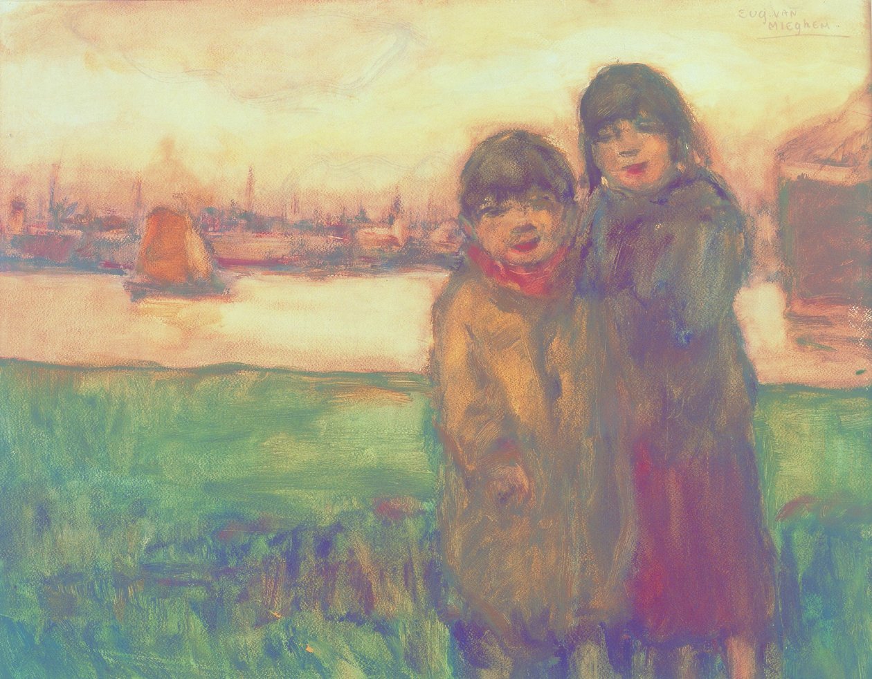 Schwester und Bruder von Eugeen van Mieghem