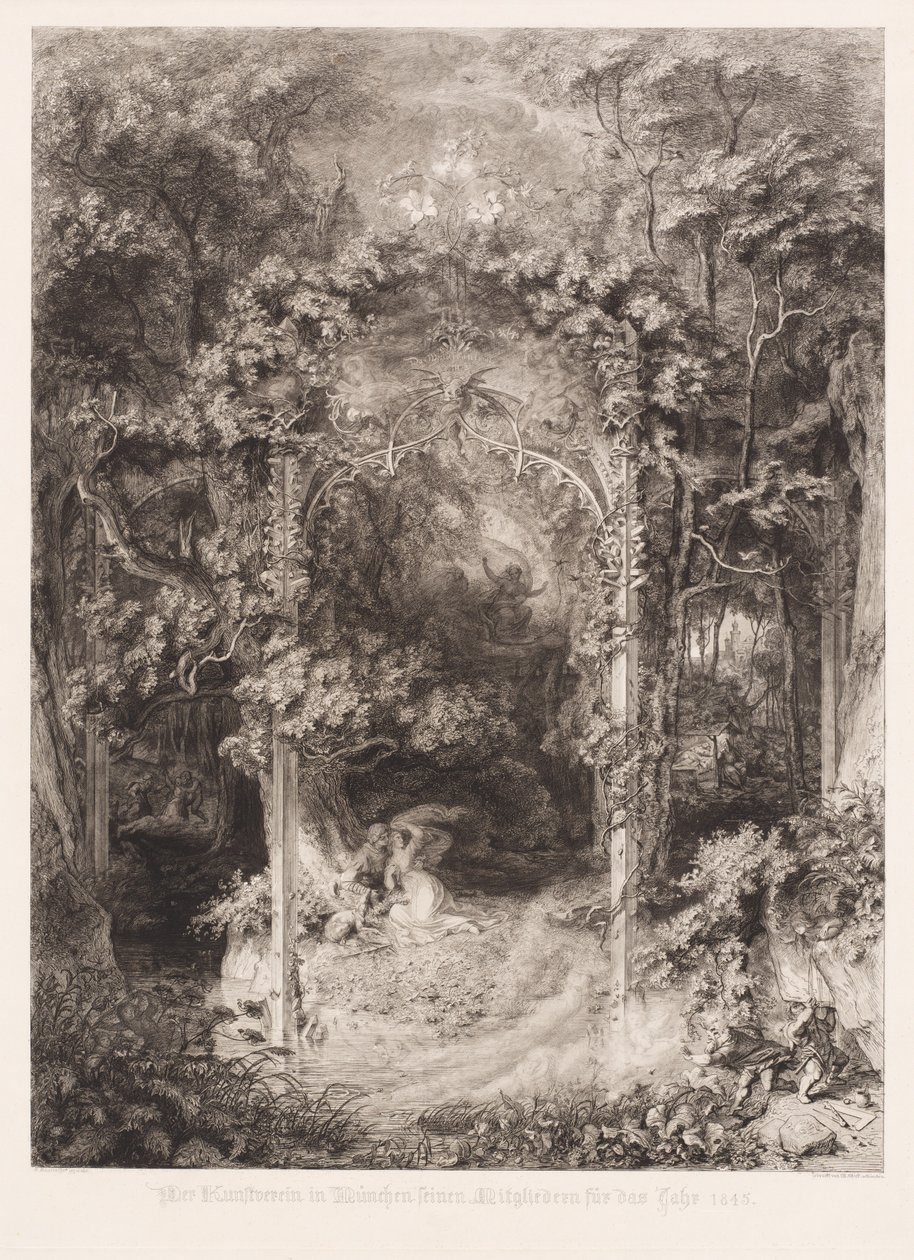 Das Waldfräulein von Eugen Napoleon Neureuther
